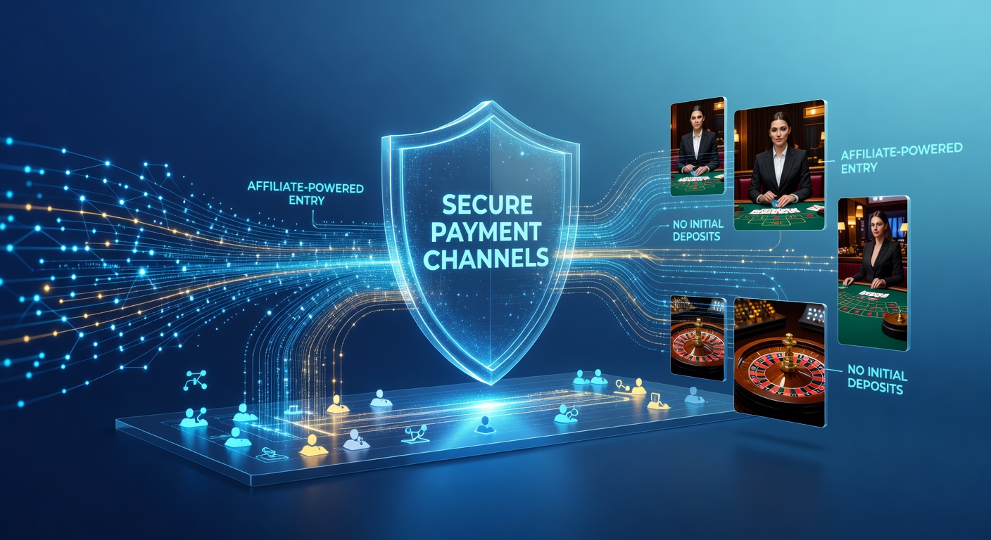 Secure payment channels connecting affiliate networks to mobile live dealer platforms