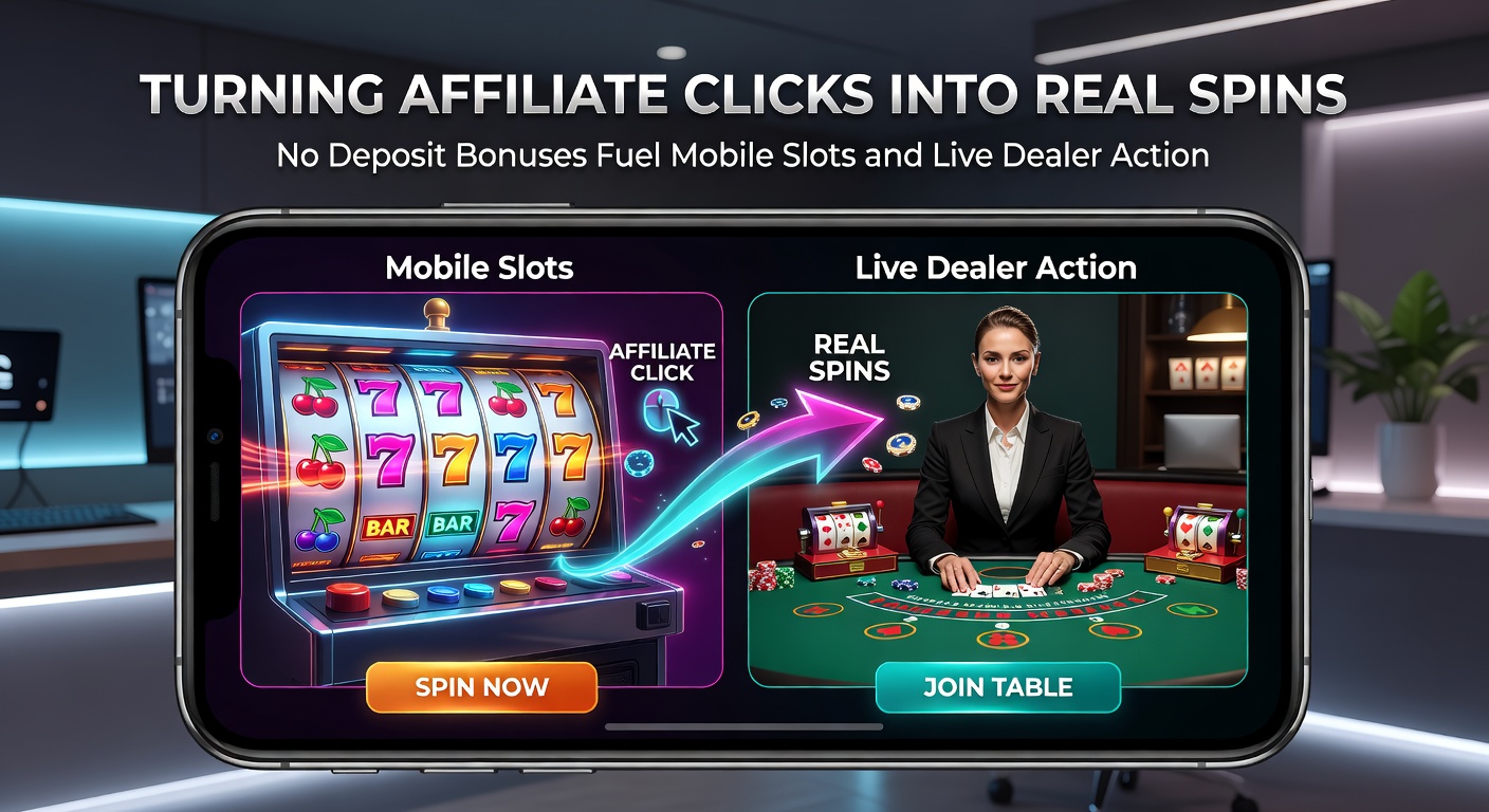 Live dealer blackjack table on a mobile device with no deposit bonus chips stacked, showing real-time affiliate-driven play